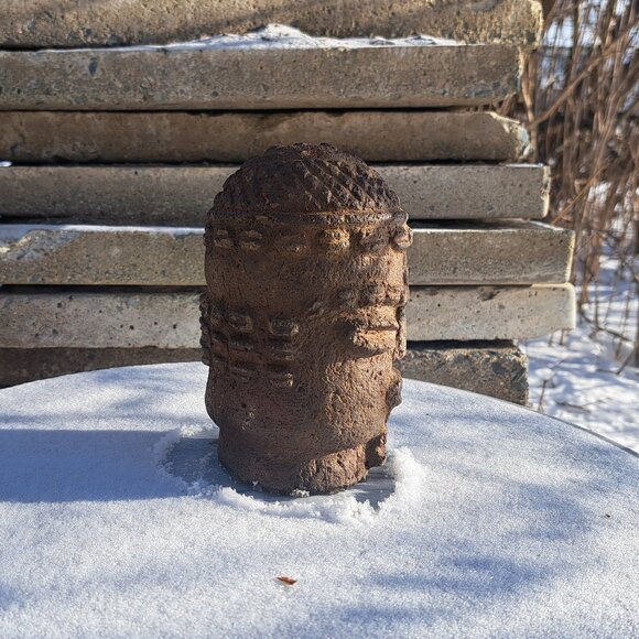 Mende African Commemorative Head - Picture 5 of 11